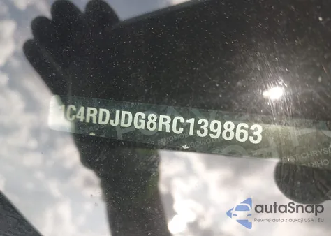 2024 Dodge Durango Gt Plus Awd из США, поврежденный, VIN 1C4RDJDG8RC139863